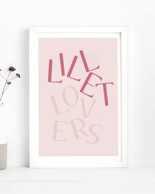 Lillet Lovers - Personalisiertes Poster 