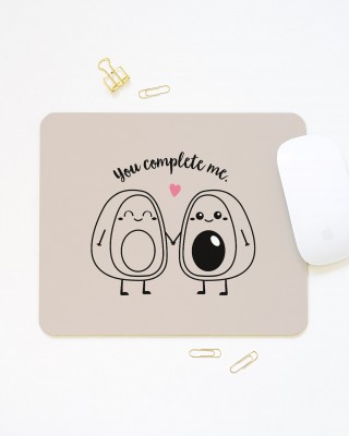 You complete me - Mousepad mit Avocados von Lieblingsmensch 