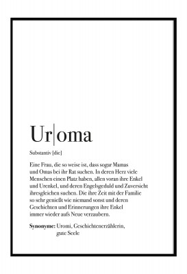 Definition Uroma - Poster