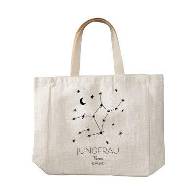 Sternzeichen "Jungfrau" - Stofftasche