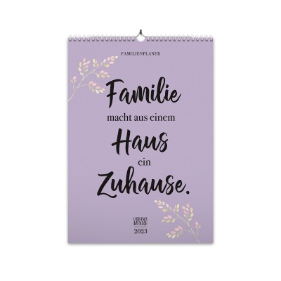 Familienplaner 2023 - Kalender für die Familie A3