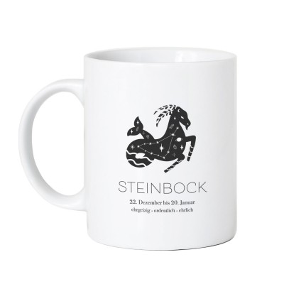Sternzeichen "Steinbock" - VS" Tasse