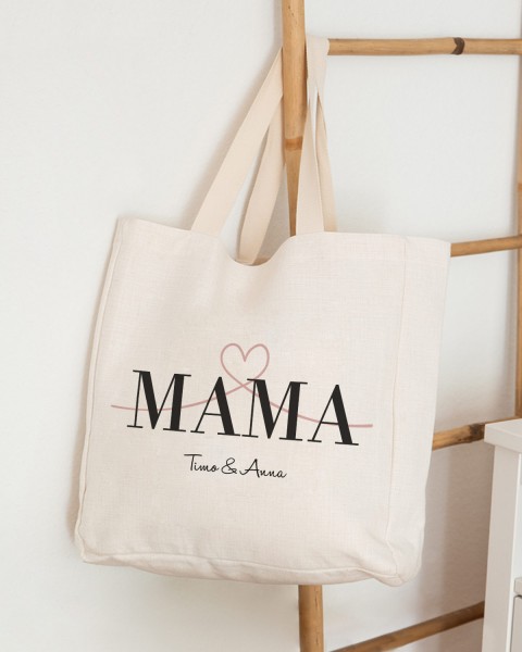 Tasche zum Muttertag - Personalisierte Tasche Mama