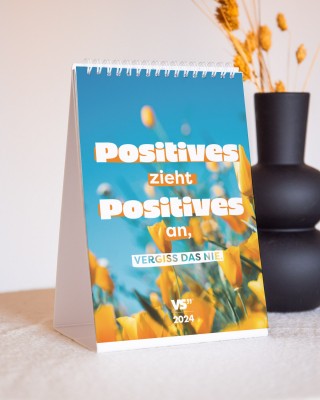 Positive Vibes Kalender 2024 von Visual Statements