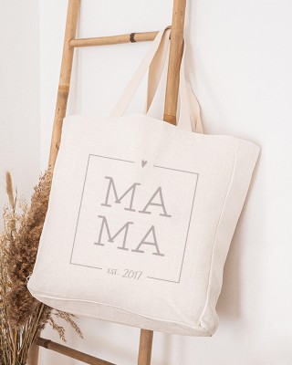 Personalisierte Mama Tasche zum Muttertag