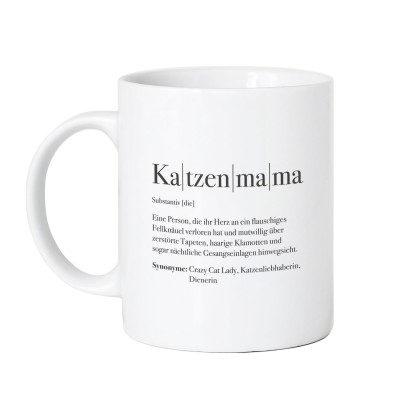 Definition Katzenmama - Tasse